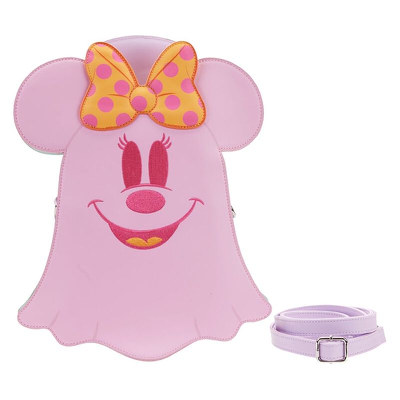 Loungefly Pastel Ghost Minnie Glow In The Dark Mini Backpack - Enchantments Co.